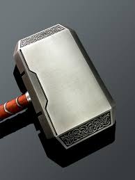 Thor's hammer is alleged to have been forged within the core of a dying star, though according to some versions of the comic, mjölnir is composed of uru, a metal that only comes from asgard. Mjolnir Replica 1 1 Thor Hammer Metal Replica Epicswords Com