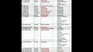 Sie sehen hier die feiertage deutschland für das jahr 2021. Feiertage Dezember 2021 Bayern Kalender 2020 2021 2022 Bayern Dezember Ist In Vielen Staaten Ein Gesetzlicher Feiertag Und Auftakt Zu Den Weihnachtsferien Jaquelynt Dive