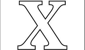 Printable Pdf Letter X Coloring Page Coloring Pages Cool Coloring Pages Coloring Pages Inspirational