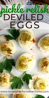 Pickle Relish Deviled Eggs In 2020 Healthy Snacks Recipes Appetizer Recipes Fun Easy Recipes