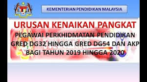 Kenaikan pangkat pilihan adalah kepercayaan dan penghargaan yang diberikan kepada pegawai negeri sipil atas prestasi kerjanya yang tinggi. Urusan Kenaikan Pangkat Pegawai Perkhidmatan Pendidikan Dan Akp Gred Dg32 Dg54 Tahun 2019 2020 Youtube