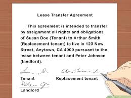 Less than 2 weeks after starting the service they had found someone to take over my lease and the switch was completed very quickly! How To Take Over A Lease 14 Steps With Pictures Wikihow