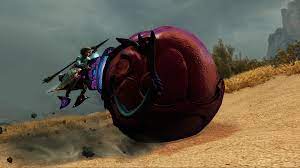 In addition to flying straight up, skyscale can hover indefinitely in the air. The Roller Beetle A Familiar Friend Guildwars2 Com