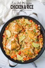 See our lighter versions of popular takeaway classics like chicken korma, katsu, biryani, madras and jalfrezi. One Pot Healthy Mexican Chicken Rice Watch What U Eat