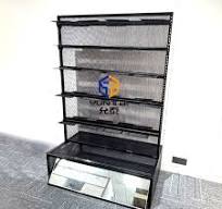Yiree Brand Shop Multi Use Iron Wholesale Double Sided Garment Racks Retail Store Fixtures Clothing Display Stand