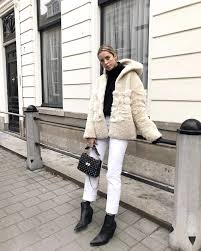 Yes You Can White Jeans For Winter Here S How White Jeans Winter How To Wear White Jeans White Jeans Outfit