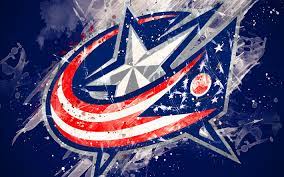 Download Wallpapers Columbus Blue Jackets 4k Grunge Art American Hockey Club Logo Blue Background Creative Art Emblem Nhl Columbus Ohio Usa Hockey Columbus Blue Jackets Grunge Art American Hockey