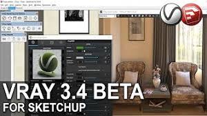 New Vray 3 4 Beta For Sketchup Vray Tutorials Architecture Drawing Design