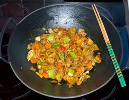Scharfe Wokpfanne Rezept Rezept Fleisch Gerichte Rezepte Wokpfanne
