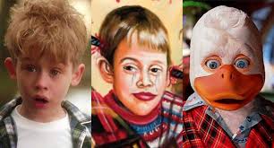 I'm not much for conspiracy theories, but I think Macaulay Culkin and  Howard the Duck might both be this guy in the middle