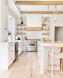 Let us help you plan a cook space that's easy to both work in and live in. White And Wood Kitchen Remodel Reveal Pinteresting Plans