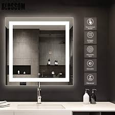 Frequently asked questions led light bulb for bathroom. China Smart Home Square Vanity Wall Led Bath Mirror With Lights China Bath Mirrors Vanity Mirror
