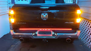 Opt7 60 Redline Triple Led Tailgate Light Bar Complete Youtube