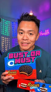 I put an Oreo Reese’s inside a Reese’s Oreo… Don’t judge me , @oreo @reeses  , Tl:dw, So good, would buy these again, #foodreview #snackreview  #oreocollab #heraldfinds