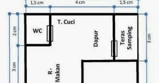 Pada denah rumah dengan skala 1 200. 18 Konsep Terbaru Denah Rumah Sederhana Skala 1 100 Denah Rumah