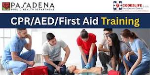 CPR/AED/First Aid Training - [ENGLISH CLASS]