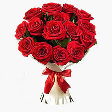 Find images of love flower. Florazone Bunch Of Red Roses Fresh Flowers Love Desire Bouquet Amazon In Home Kitchen