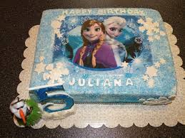 An zutatenmenge habe ich folgende genomme. Frozen 5th Bday Cake Cakecentral Com