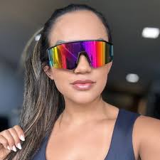 Óculos De Sol Esportivo Espelhado Ruby