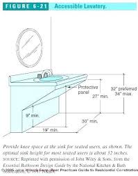 But a wheelchair needs to go under the sink area. Wheelchair Accessible Bathroom Vanity Height Artcomcrea