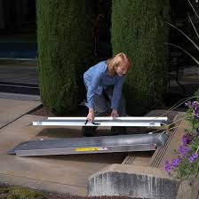 Portable wheelchair ramps are loved due to their practicality. Portable Wheelchair Ramps Suitcase Portable Handicap Ramps