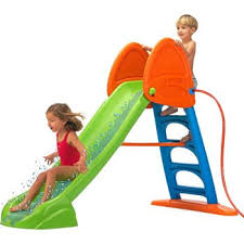 Feber Super Slide With Water Slide Baby Slide Water Slides Summer Fun For Kids
