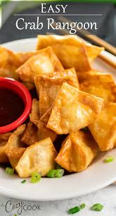 Crab Rangoon Homemade Crab Rangoon Crab Rangoon Recipe Rangoon Recipe