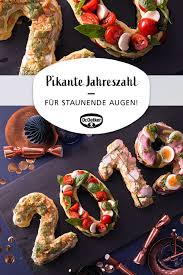 Pikante Jahreszahl Rezept Silvester Fingerfood Silvester Buffet Oetker Rezepte