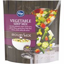 Frozen chopped spinach can also be substituted for the kale. Kroger Frozen Vegetable Soup Mix 12 Oz Kroger