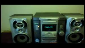 Sony Mhc Rg22 Component Hifi Stereo Music System 3 Disc Cd Player Game Sync Youtube