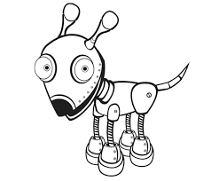 Black And White Robot Dog Image Result For Robot Dog Drawing Dog Drawing Character Design Character