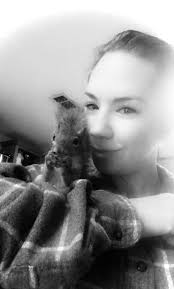 Can a released red squirrel be an outdoor pet?