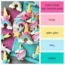 Check spelling or type a new query. Unicorn Color Palette And Icing Formulas
