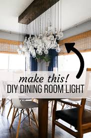 You have lots of options to consider when choosing dining room lights. How To Make A Gorgeous Diy Dining Room Light Dining Room Lamps Dining Room Chandelier Diy Dining Room