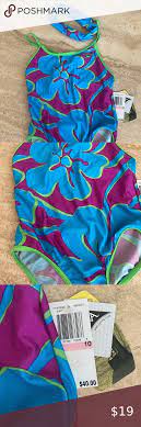 Speedo Girls Bathing Suit Matching Headband Girls Bathing Suits Bathing Suits Matching Headband