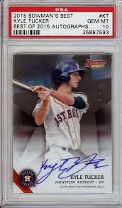 PSA Set Registry Showcase: Kyle Tucker Rookies