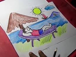 Download high quality summer season clip art from our collection of 65,000,000 clip art graphics. How To Draw Summer Season Beach Relaxation Drawing For Kids Drawing Summer Magazine Summer Season Drawing Summer Season Drawing For Kids