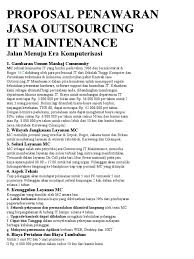 Kumpulan contoh surat penawaran lengkap dengan pembahasan. Contoh Surat Penawaran Kerjasama Outsourcing