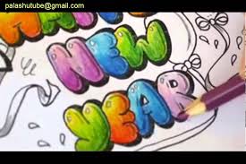 How To Draw A Happy New Year Color Bubble Letters 3d Art Drawing 3d Art Drawing Bubble Letters Art Drawings Catch the happy spirit in our new year image collection. color bubble letters 3d art drawing