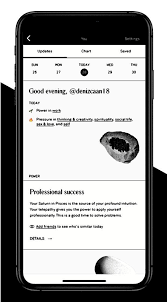 The minimalist app generates your entire birth chart for you using data powered by ai that merges nasa data with the insight of human the app gets interesting when you add a few of your friends and colleagues—you can see your exact astrological compatibility with each person. New Co Star Personalized Astrology Guide Life 2019 For Android Apk Download