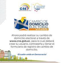Generalmente, este domicilio electoral es cercano a la dirección de habitación del votante. Cambio De Domicilio Electoral Elecciones Generales 2021 Brasil