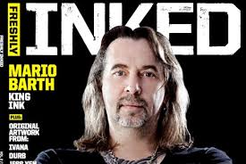 Mario Barth On The Cover of Freshly Inked