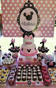 Our minnie mouse birthday party kits are a great starting point. Minnie Mouse Birthday Party Ideas Photo 2 Of 15 Minnie Mouse Birthday Party Minnie Mouse Birthday Theme Minnie Mouse 1st Birthday
