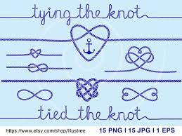 Tying The Knot Wedding Invitation Nautical Clip Art Rope Etsy Tie The Knot Wedding Rope Heart Nautical Wedding Invitations