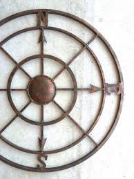 Nautical Decor Metal Compass Wall Art Compass Metal Wall Art Nautical Compass Nautical Wall Decor Rust Compass Wall Art Nautical Wall Decor Nautical Decor