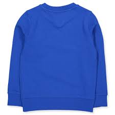 A sweater, also called a jumper in british english, is a piece of clothing, typically with long sleeves, made of knitted or crocheted material, that covers the upper part of the body. Tommy Hilfiger Blue Sweatshirt Lapis Lazuli 431 880