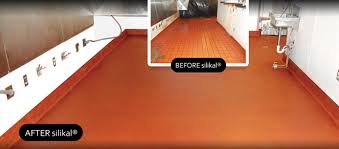 A tile floor in a commercial kitchen will show wear and tear, retain odors, and may get water seeping in under the tile. Industrial Flooring Commercial Flooring Silikal Industrial Floors