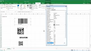 It can be bound to a data source for use in a database reports. How To Create Barcode In Excel 2016 Youtube
