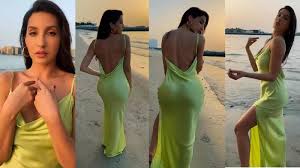 Nora Fatehi's Hot Bod in Bodycon Gown
