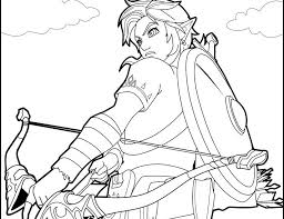 You can use these free legend of zelda guardian coloring pages for your websites, documents or presentations. Guardian Zelda Breath Of The Wild Coloring Pages Inerletboo